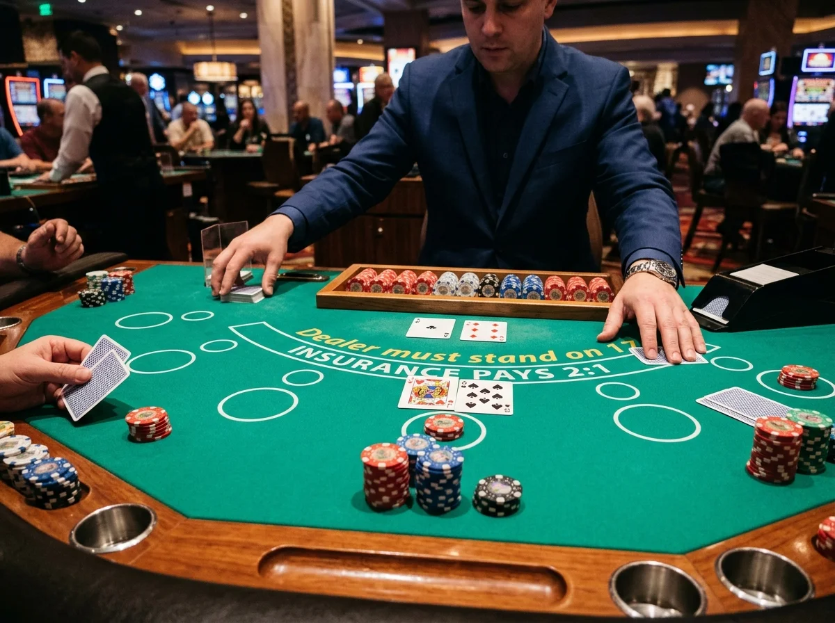 Blackjack sur Olympe Casino