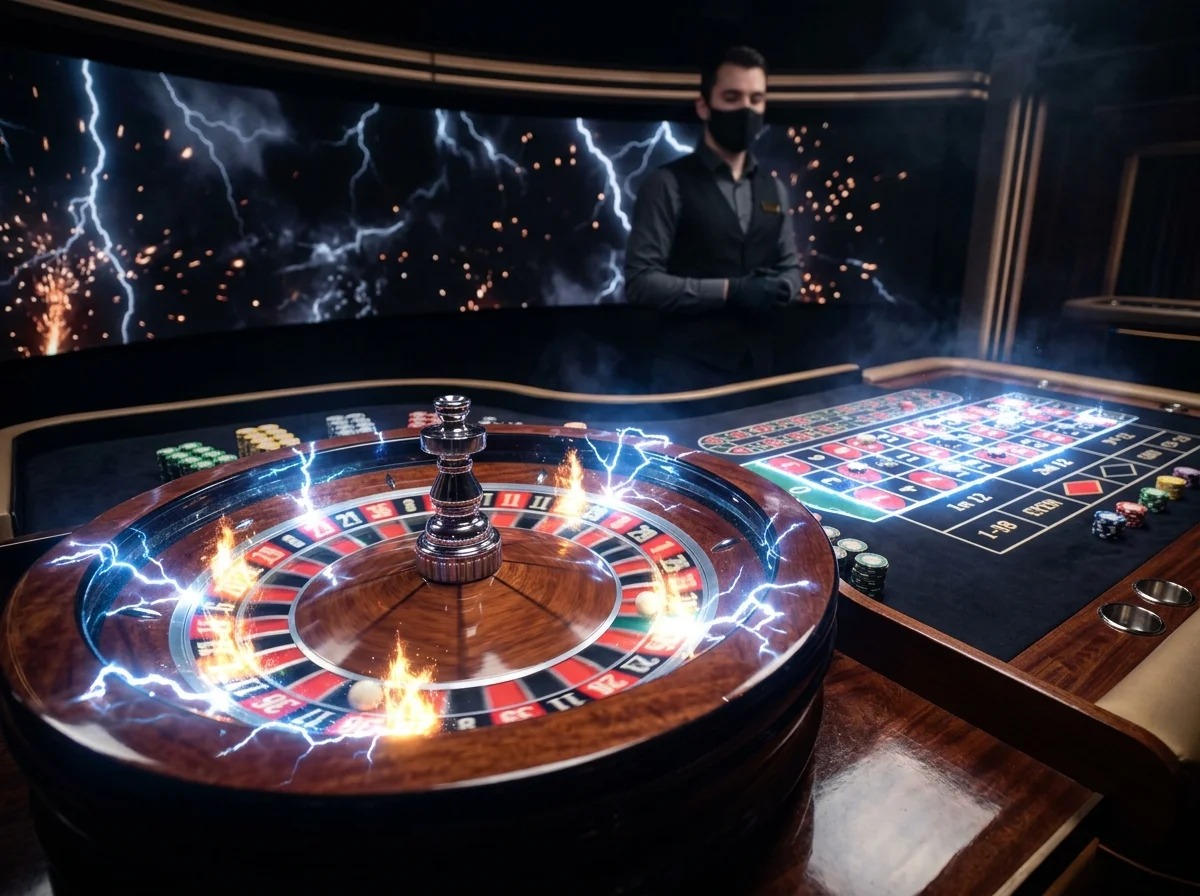 Lightning Roulette sur Olympe Casino